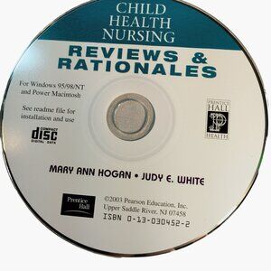 Child Health Nursing Reviews Rationales CD Mary Ann Hogan Judy White